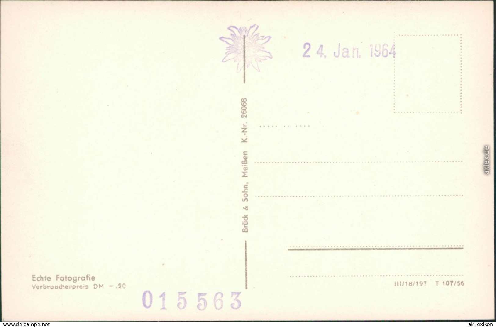 Ansichtskarte Meißen Schloss Albrechtsburg - Großer Gerichtssaal 1964 - Meissen