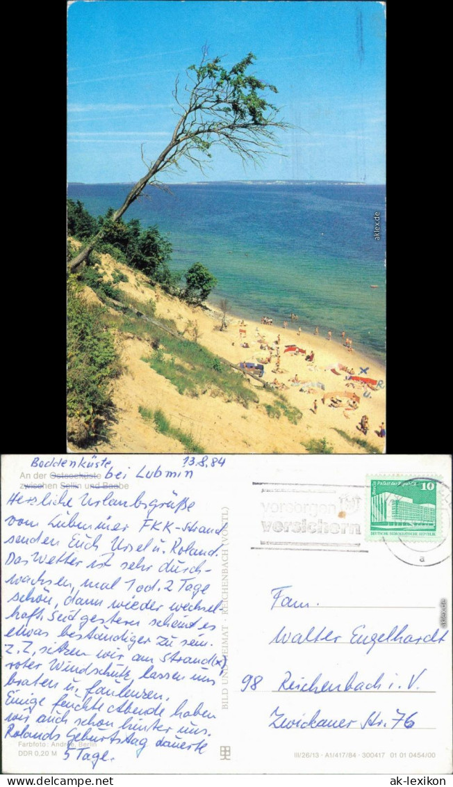 Baabe Ostseeküste Ansichtskarte BILD UND HEIMAT G1984 - Sellin