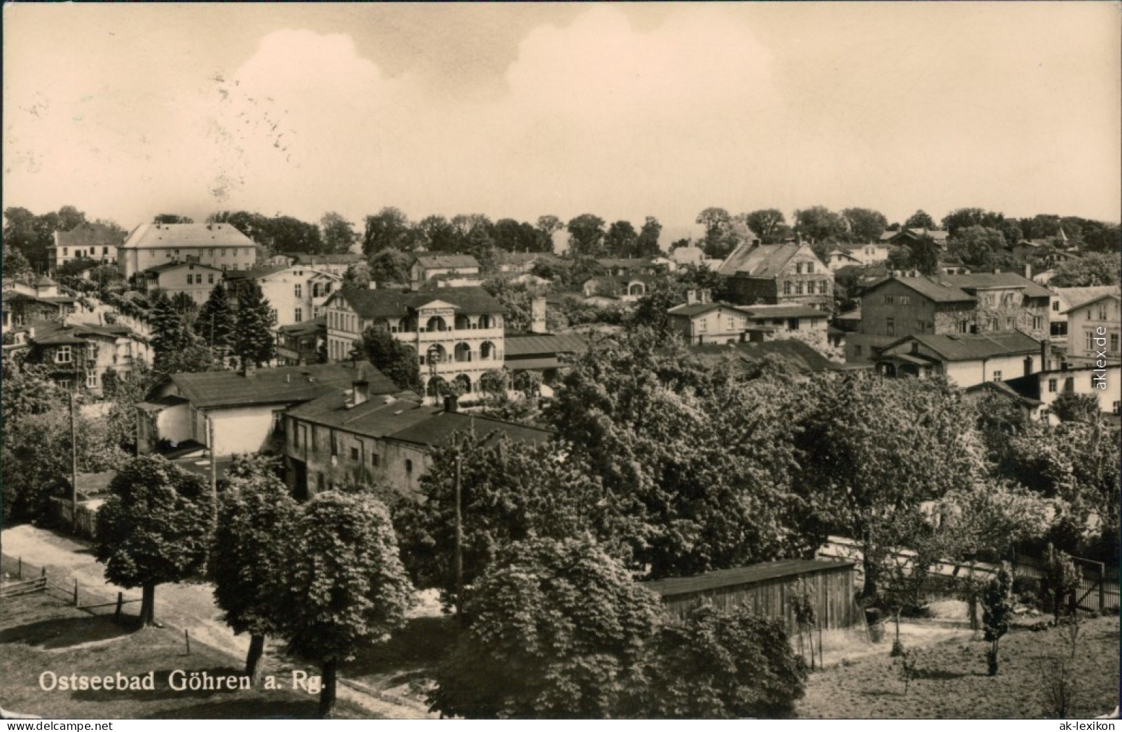 Ansichtskarte Göhren (Rügen) Ostseebad Göhren 1956 - Göhren