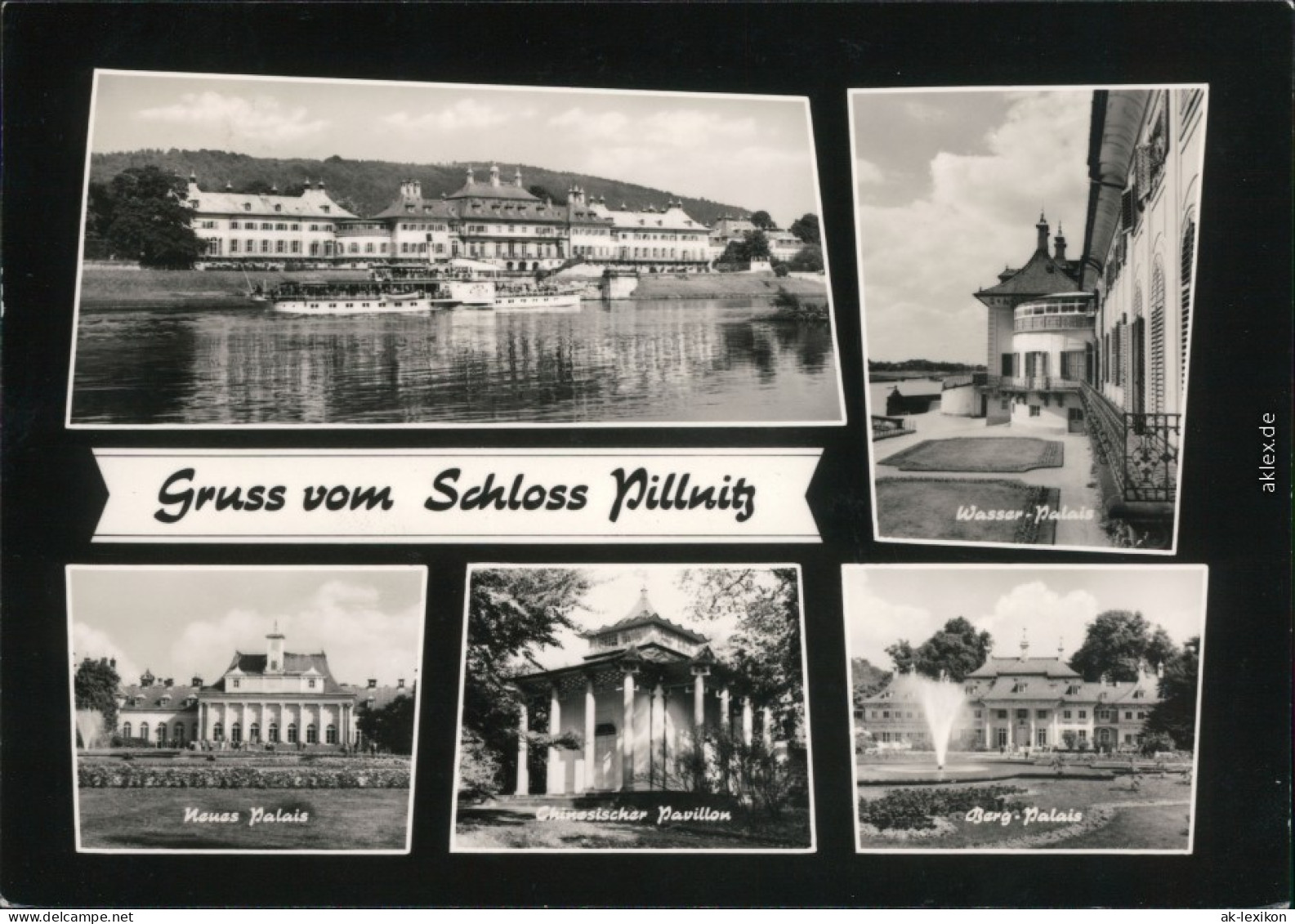 Ansichtskarte Pillnitz Schloss Pillnitz Mehrbild 
 1969 - Pillnitz
