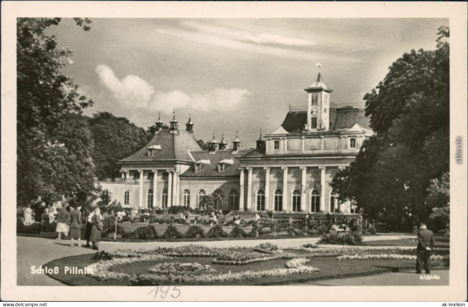 Ansichtskarte Pillnitz Schloss Pillnitz 1956 - Pillnitz