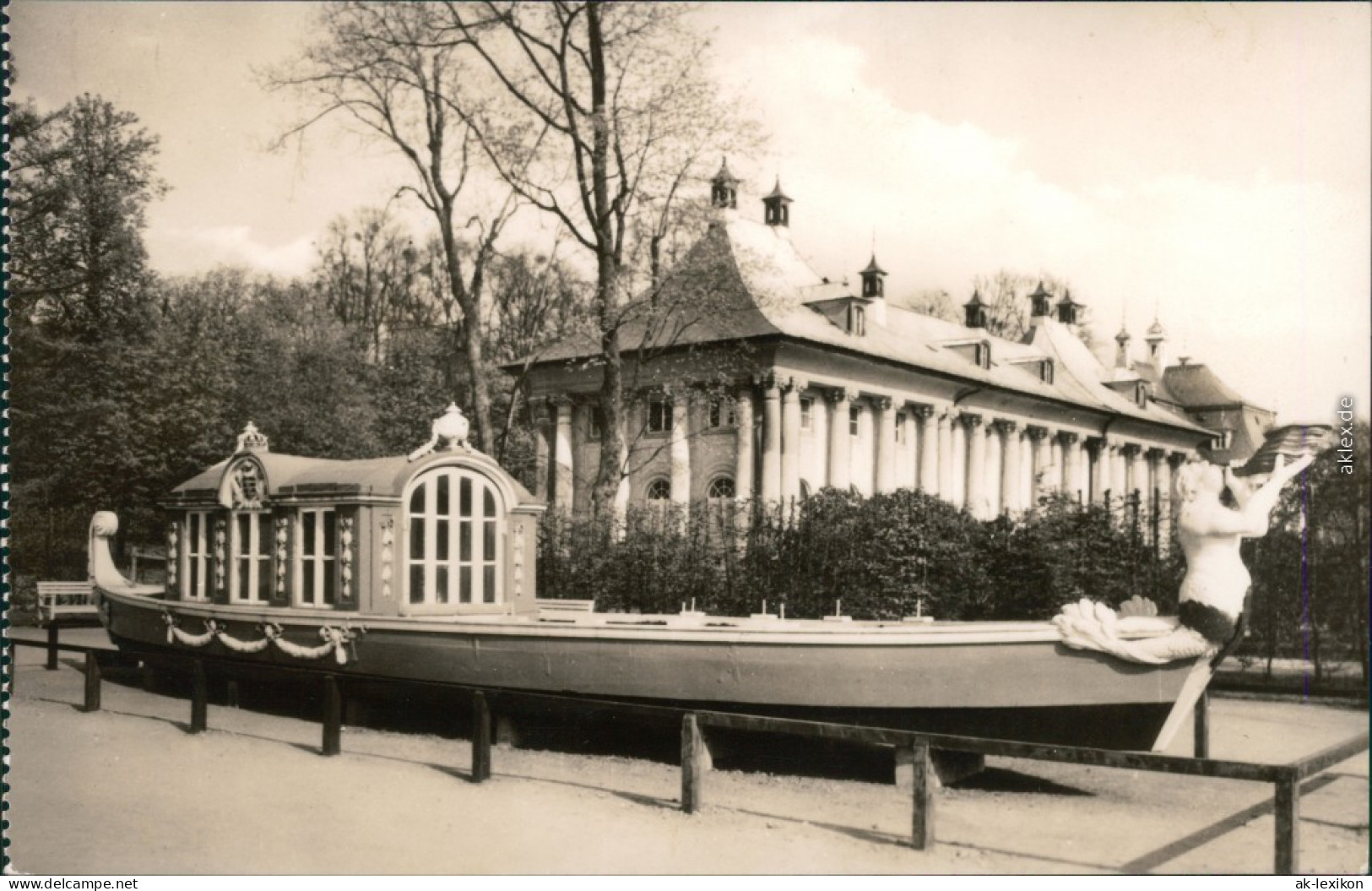 Ansichtskarte Pillnitz Rote Tritonengondel Im Schloss 1969 - Pillnitz