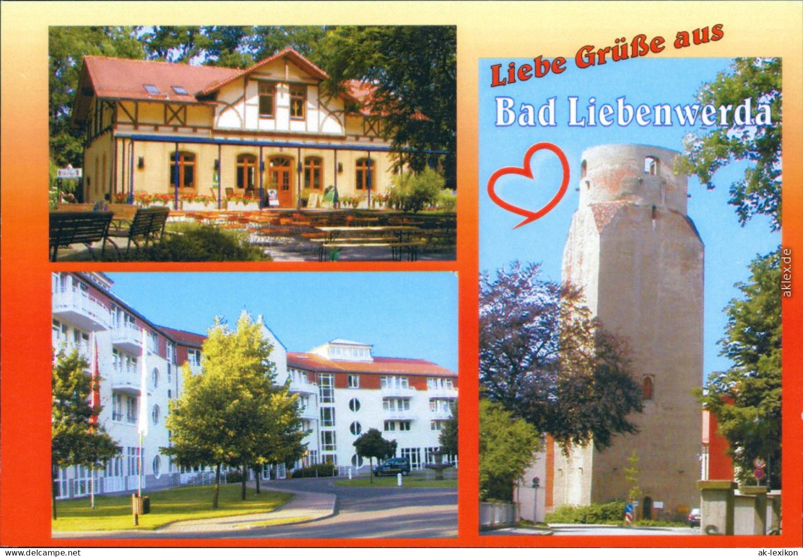Bad Liebenwerda Haus Des Gastes, Lubwartturm, Rheumaklinik/Fontana-Klinik 2000 - Bad Liebenwerda