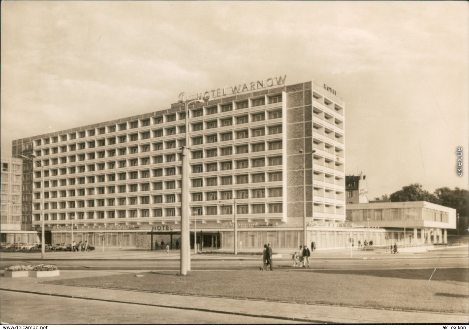 Ansichtskarte Rostock Interhotel Warnow 1970 - Rostock