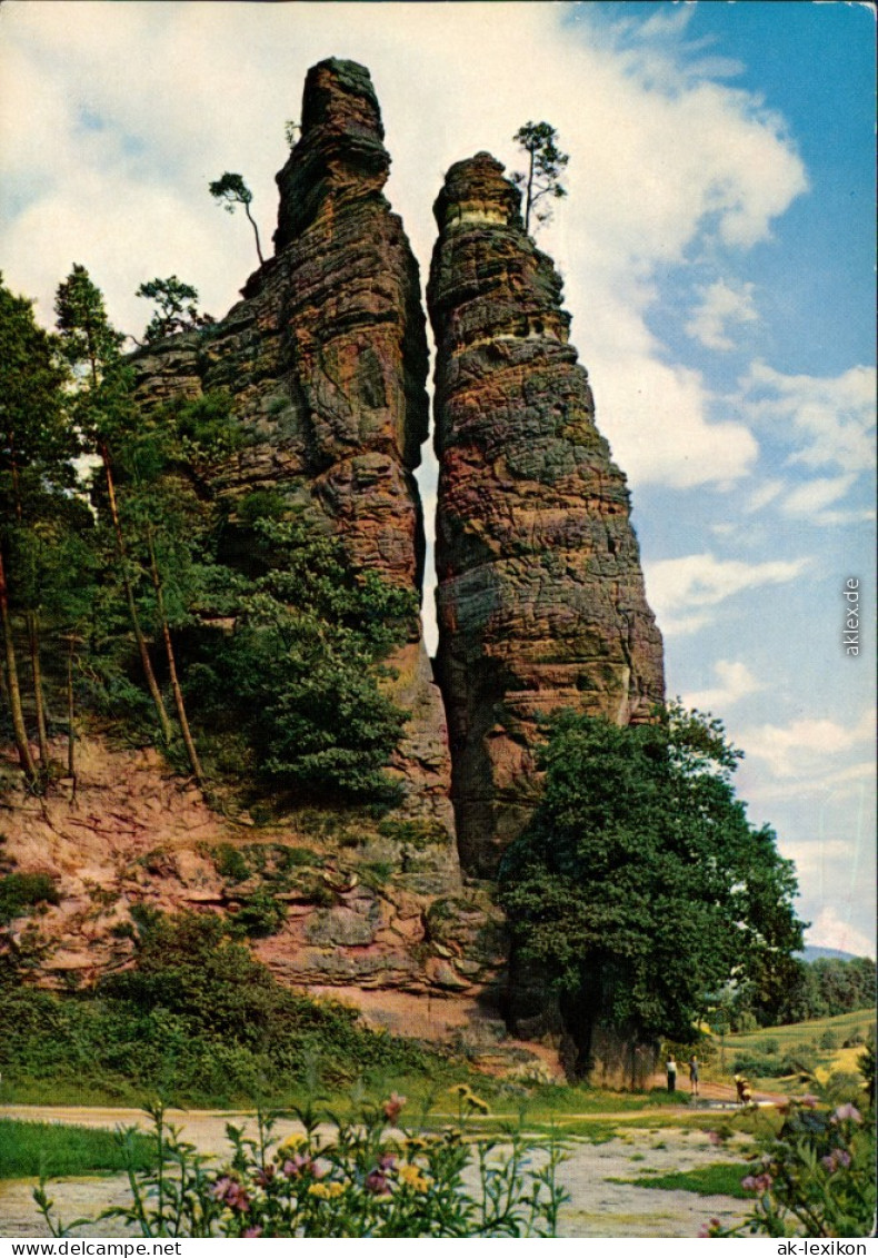 Ansichtskarte Dahn Braut Und Bräutigam (Felsen) 1992 - Dahn