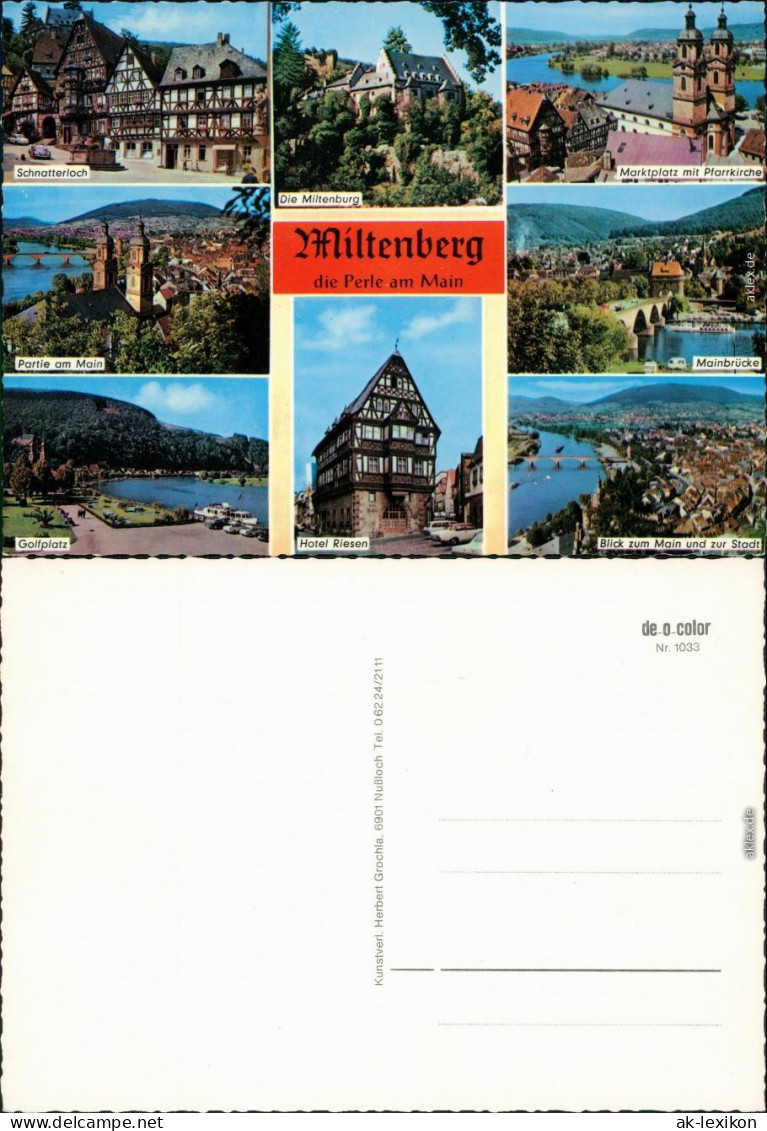 Miltenberg (Main) Schnatterloch,  Hotel Riesen, Golfplatz Uvm. 1988 - Miltenberg A. Main