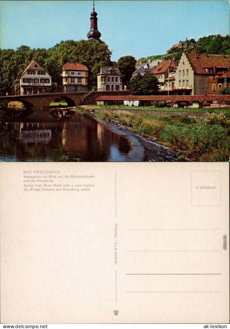 Ansichtskarte Bad Kreuznach Brückenhäuser 1972 - Bad Kreuznach