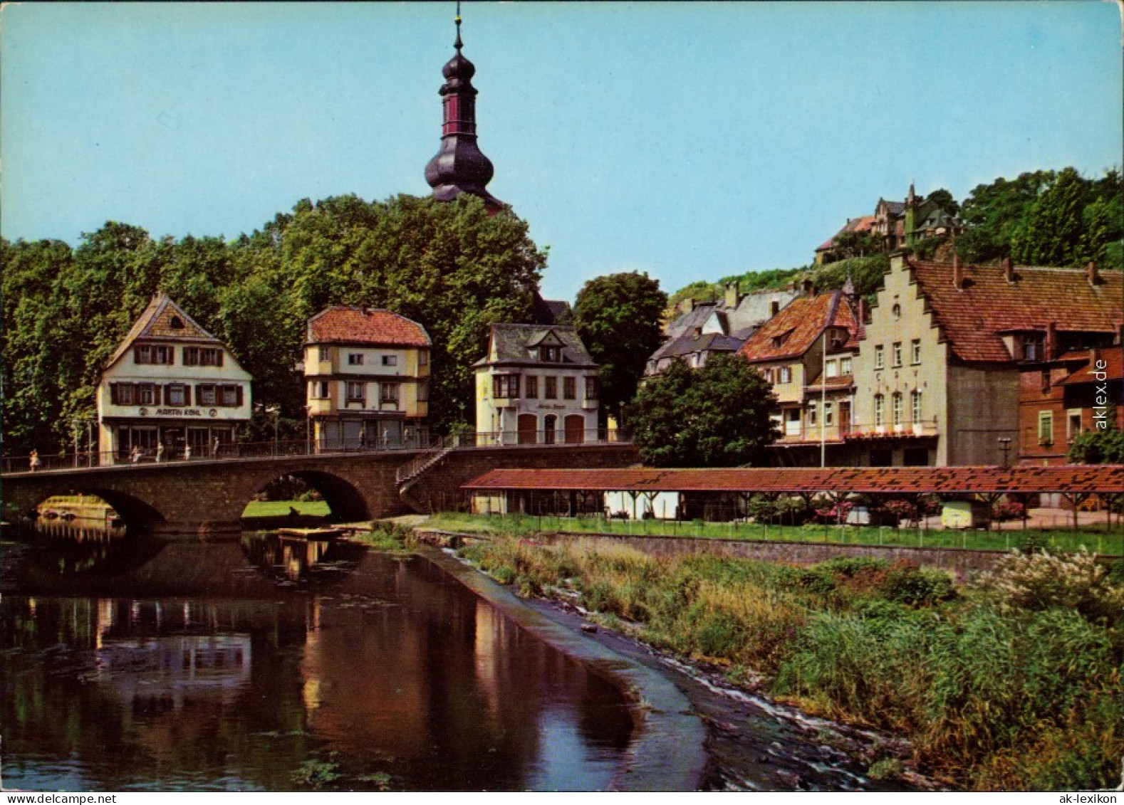 Ansichtskarte Bad Kreuznach Brückenhäuser 1972 - Bad Kreuznach