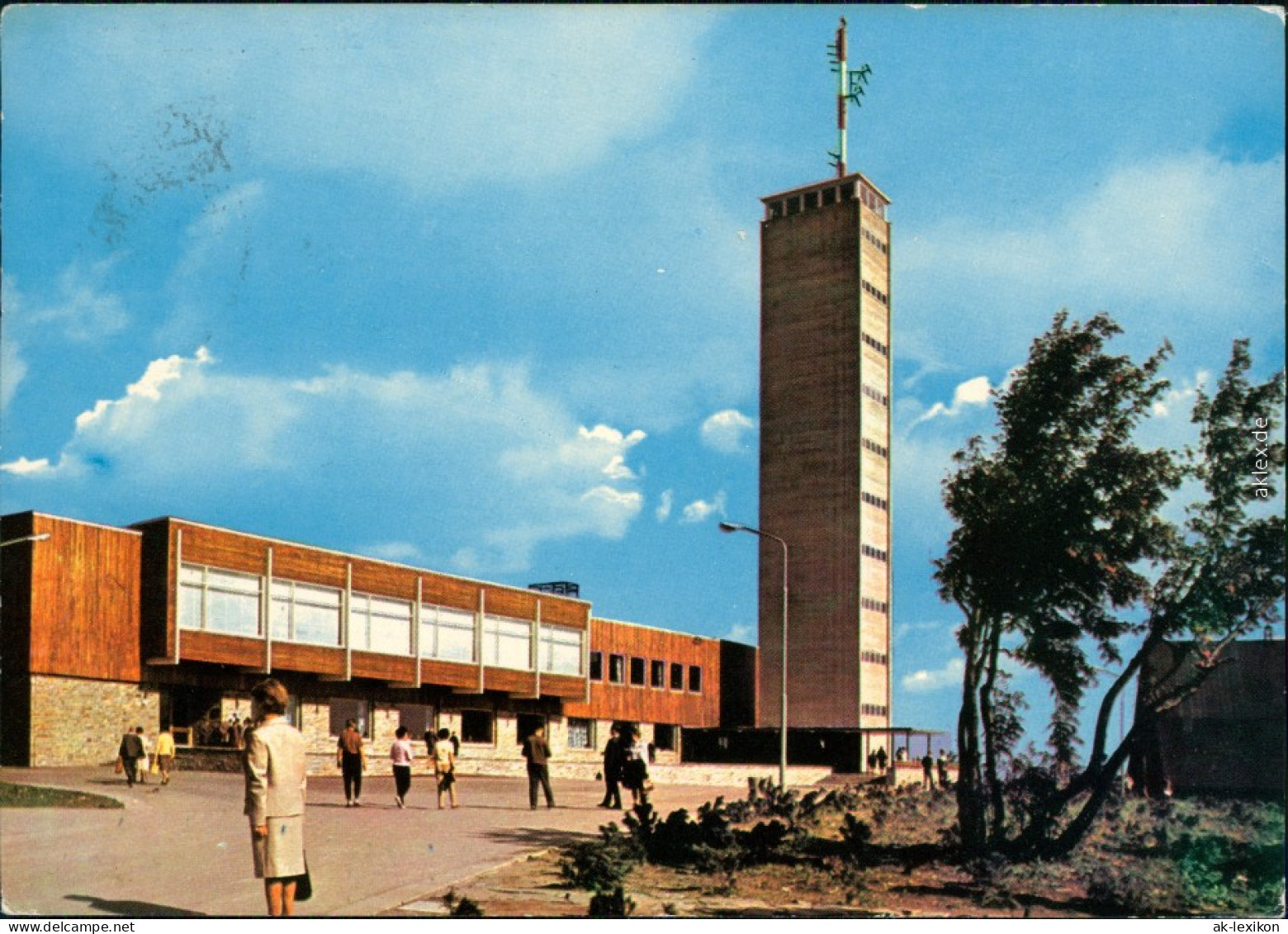 Ansichtskarte Oberwiesenthal Neues Fichtelberghaus 1968 - Oberwiesenthal