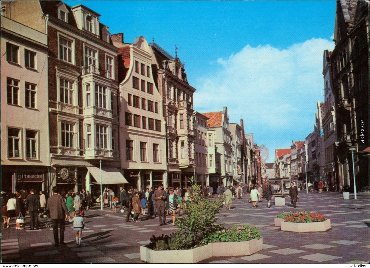 Ansichtskarte Rostock Kröpeliner Straße 1972 - Rostock
