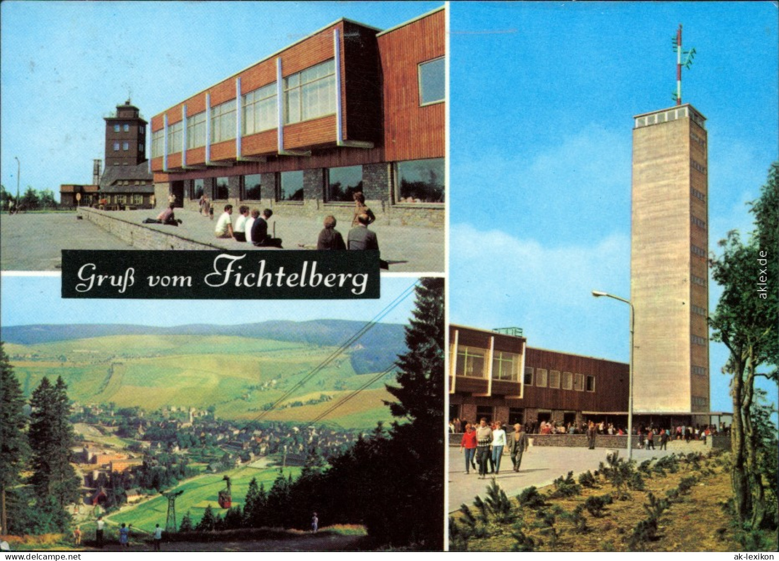 Oberwiesenthal Fichtelberghaus Und Wetterwarte, Fichtelberg-  1973 - Oberwiesenthal