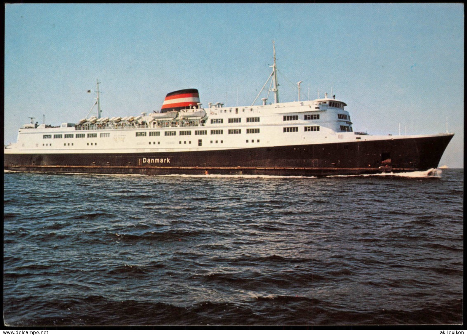 Ansichtskarte  Schiff Schifffahrt - Fähre Færgen DANMARK 1993 - Ferries