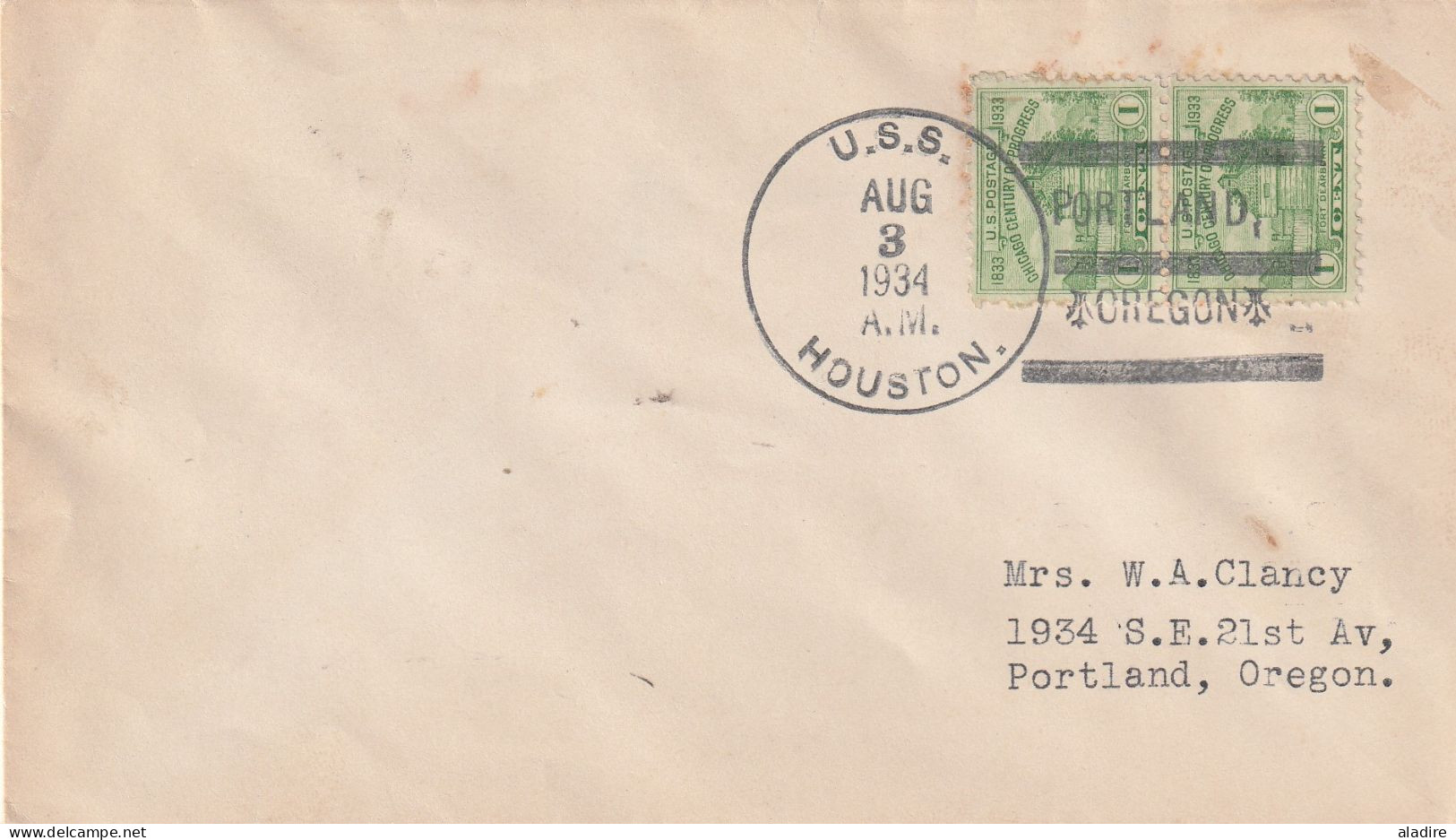 USA - 14 Miscellaneous US NAVY , PAQUEBOT And Other Letters, Covers And Cards ... 6 Euros - Collections