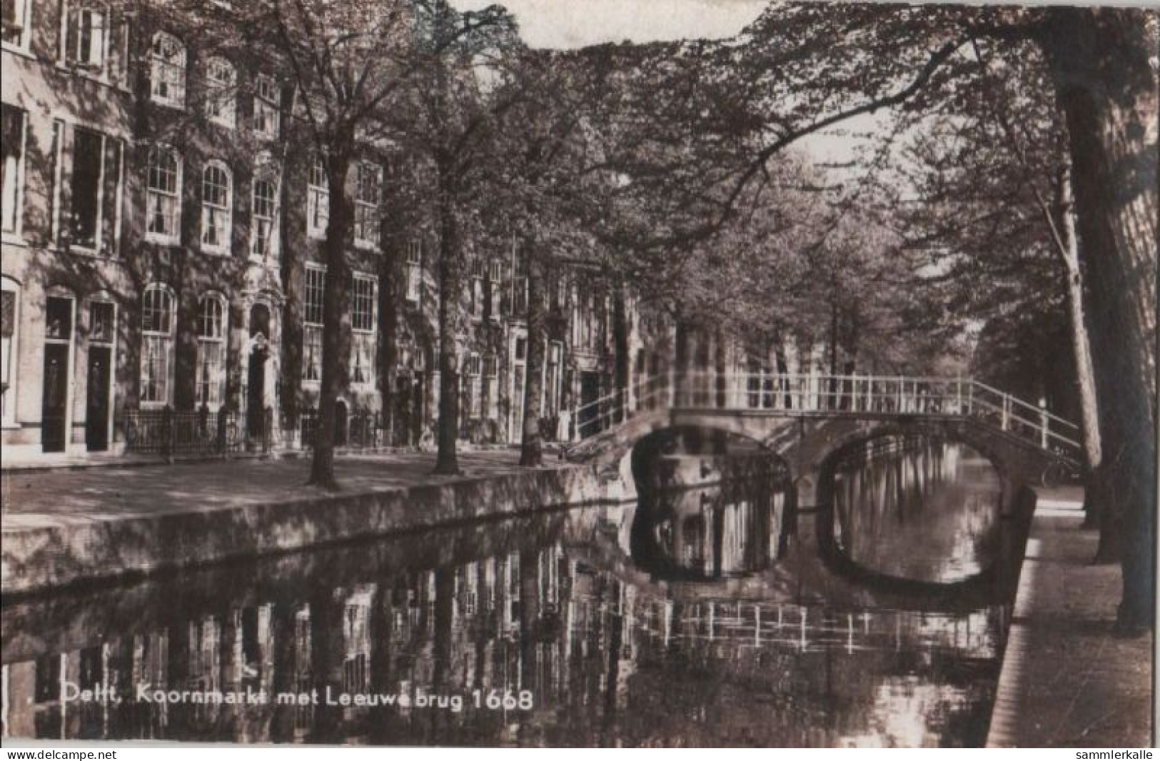 85271 - Niederlande - Delft - Koornmarkt Met Leeuwebrug - 1963 - Delft