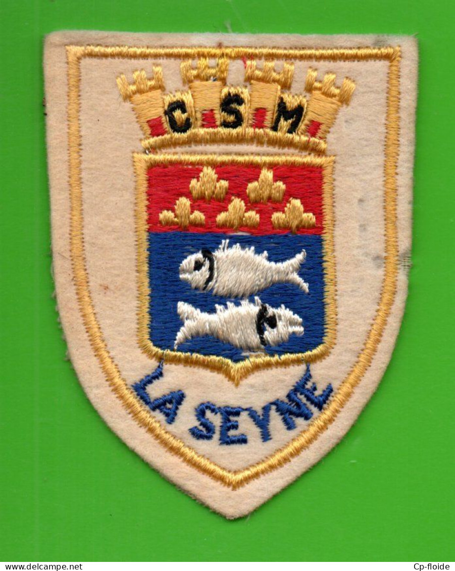 BLASON . C.S.M. LA SEYNE . CLUB OMNISPORT - Réf. N°175TI - - Other & Unclassified