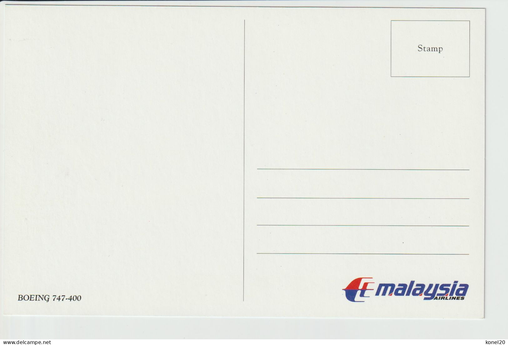 Pc Malaysia Airlines Boeing 747 -400 Aircraft - 1919-1938: Entre Guerres