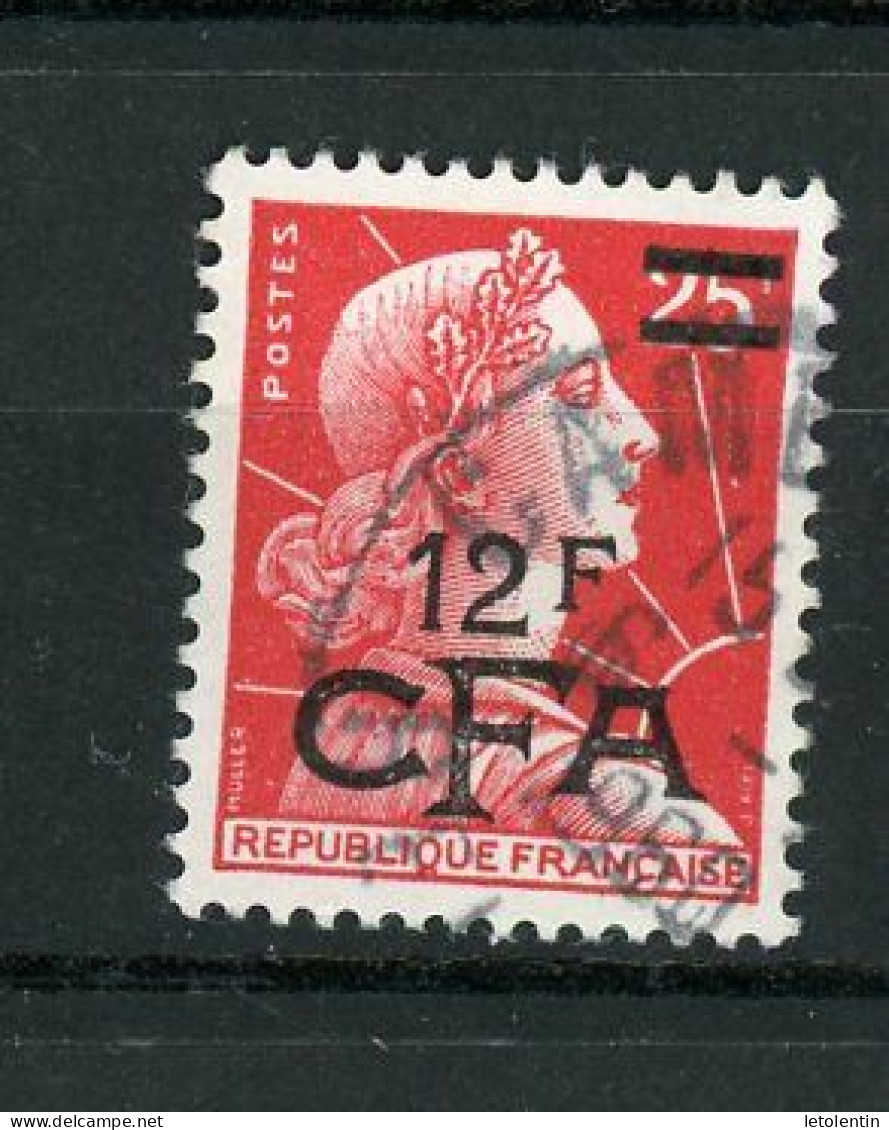 FRANCE SURCHARGÉ CFA - MULLER - N° Yvert 337A Obli. - Used Stamps