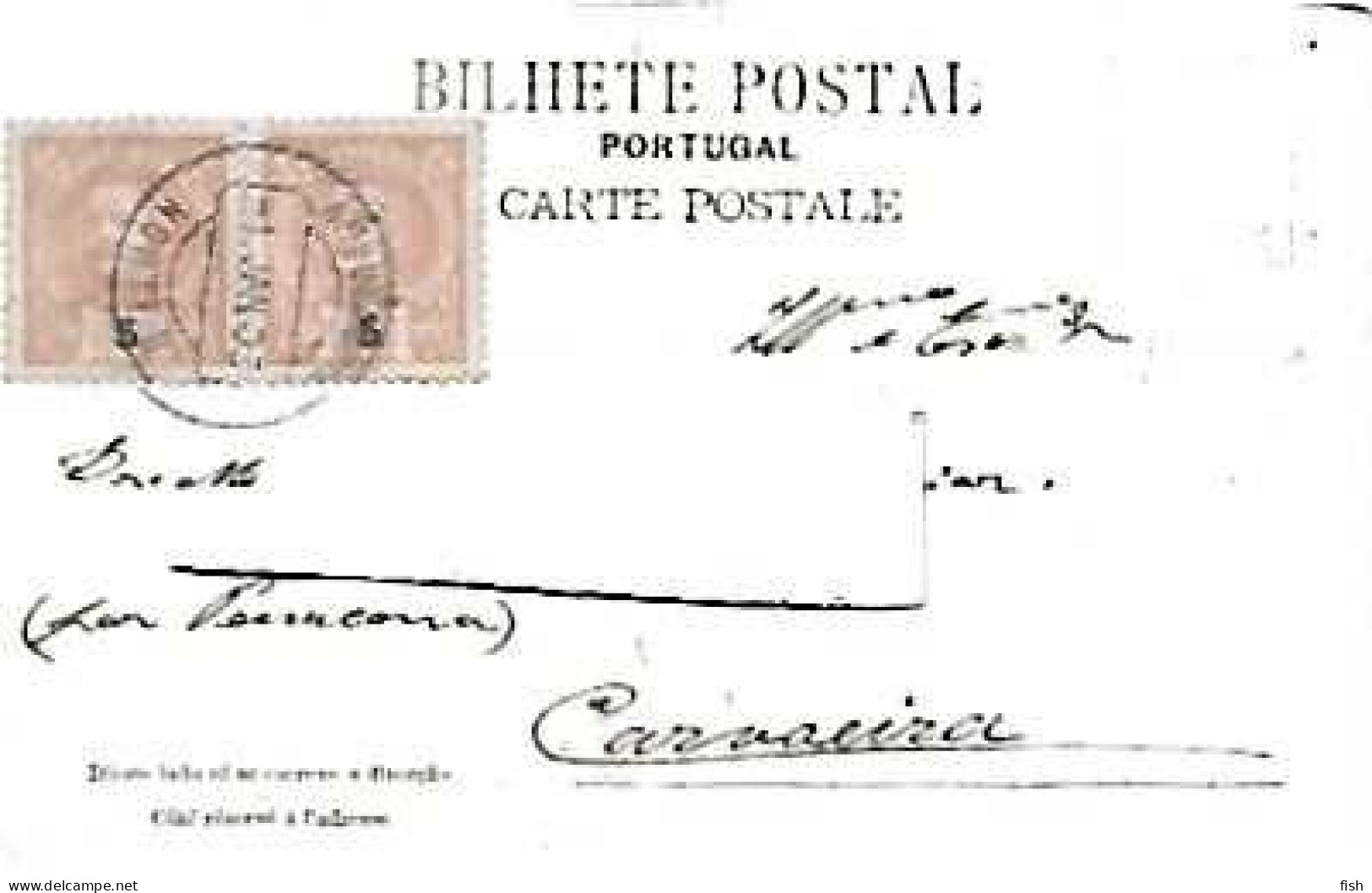 Portugal & Marcofilia, Coimbra, Frontaria Da Egreja De Santa Cruz, Via Ambulância, Carvoeira 1903 (18) - Coimbra