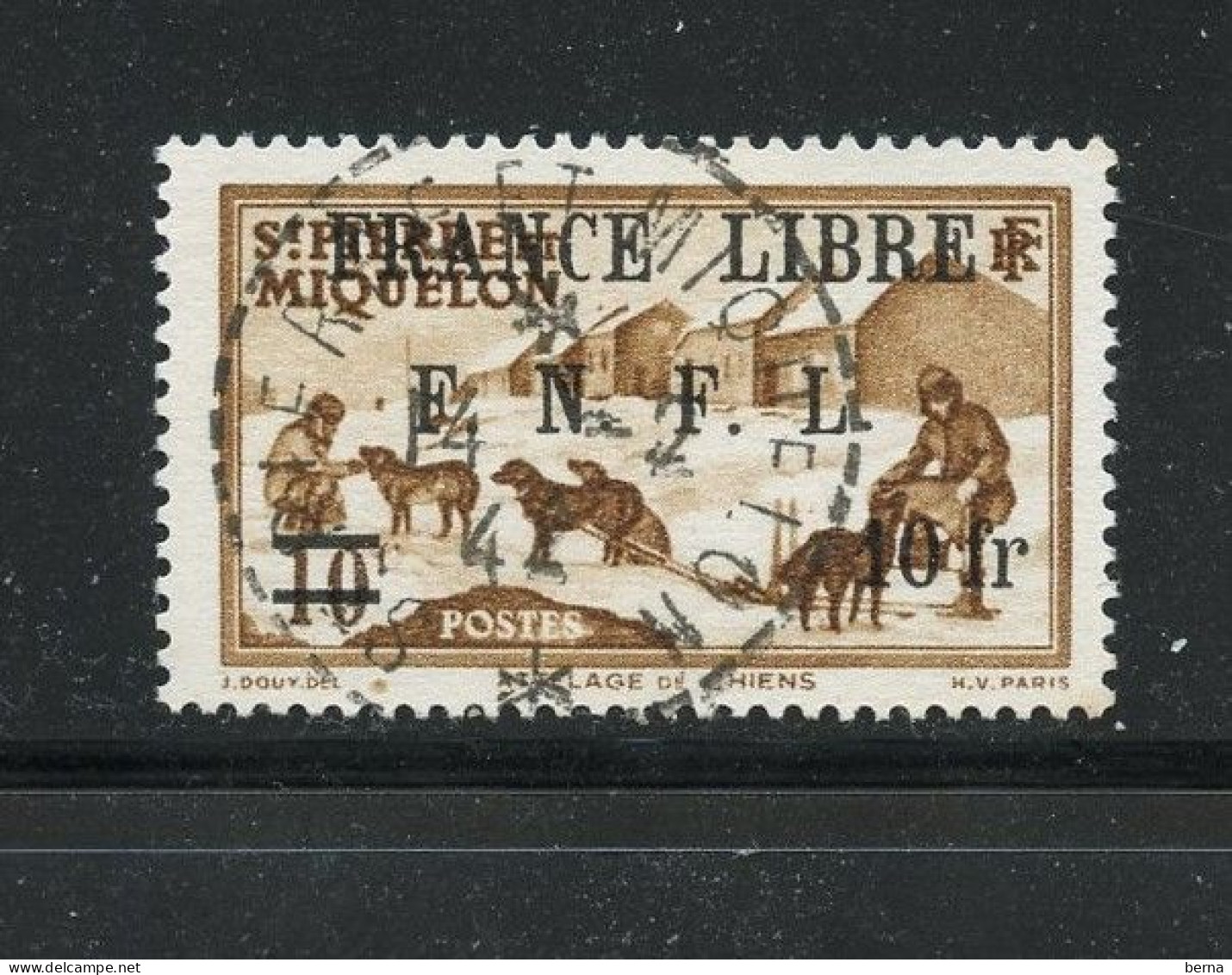 SAINT PIERRE ET MIQUELON 279 FRANCE LIBRE OBL USED - Gebruikt