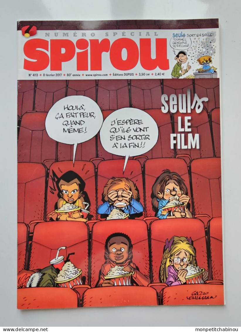 SPIROU Magazine N°4113 (8 Février 2017) - Spirou Magazine