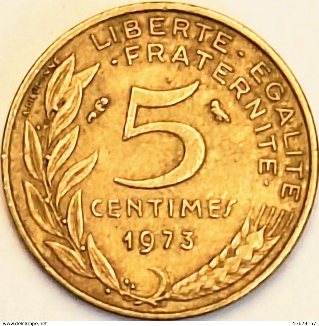 France - 5 Centimes 1973, KM# 933 (#4190) - 5 Centimes