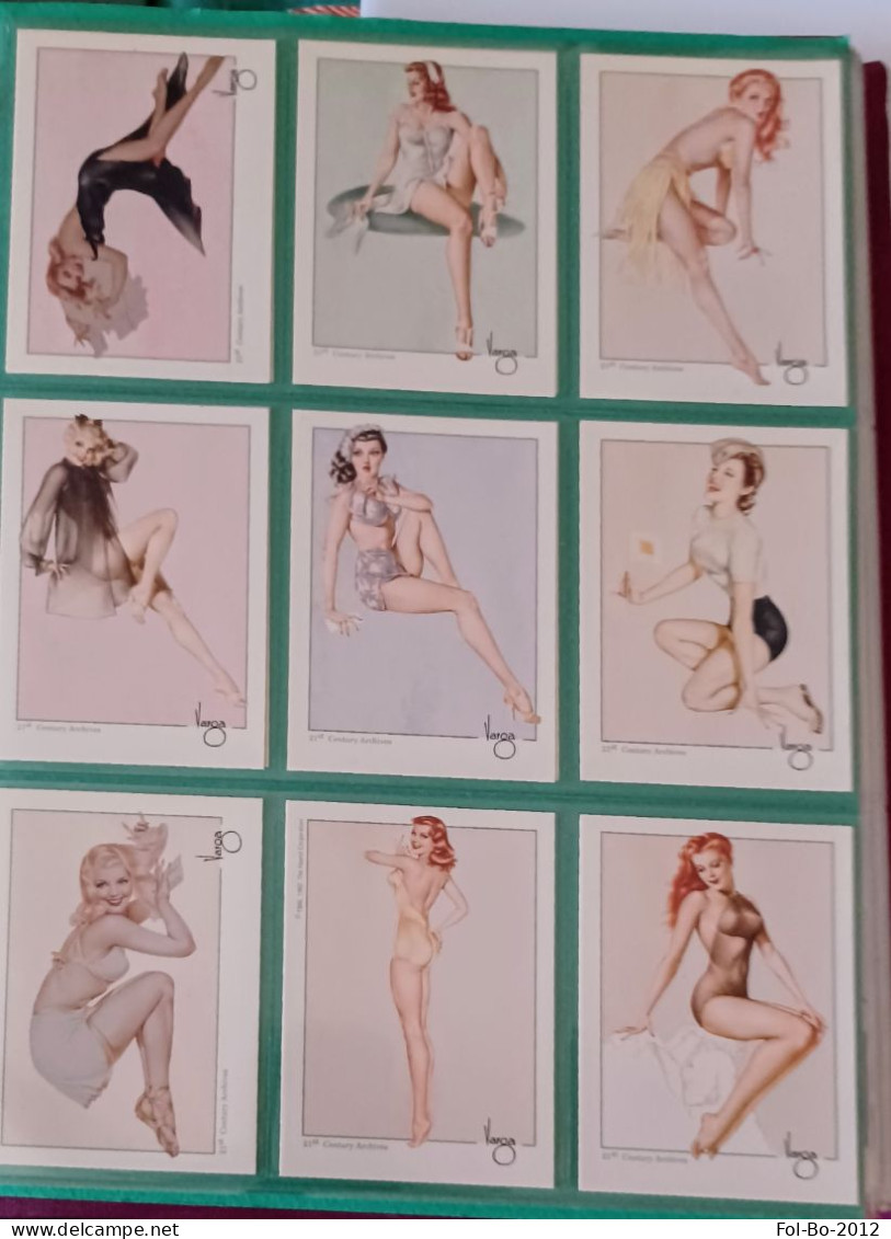 Pinup serie completa di 50 card carte.del 1992