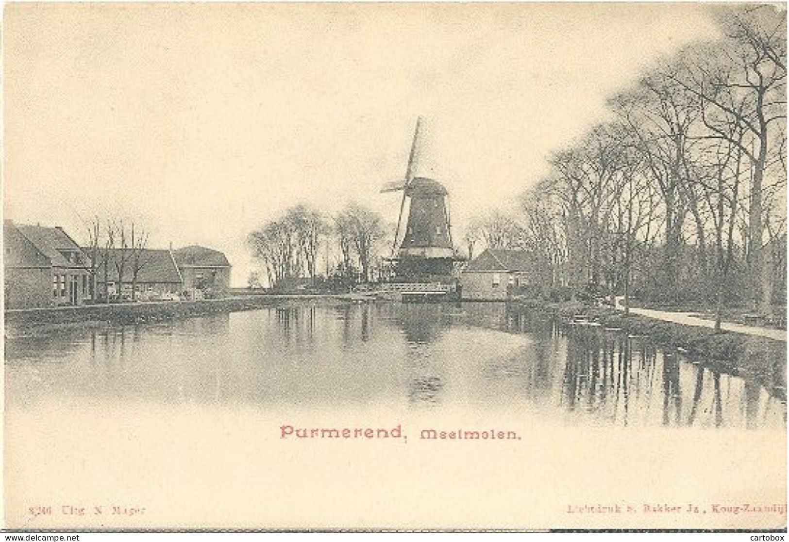 Purmerend, Meelmolen  (molen)  (1900-1905) - Purmerend