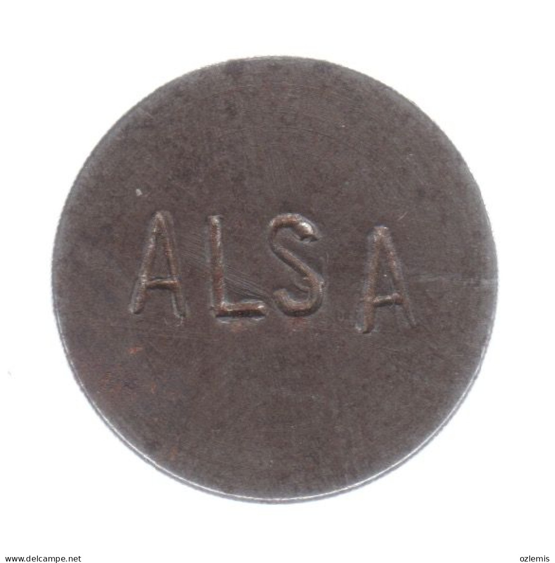 TURQUIE,TURKEI,TURKEY ALSA TELEPHONE COTED STELL TOKENS -20,1 MM.VERY RARE  !!!!!! - Andere & Zonder Classificatie