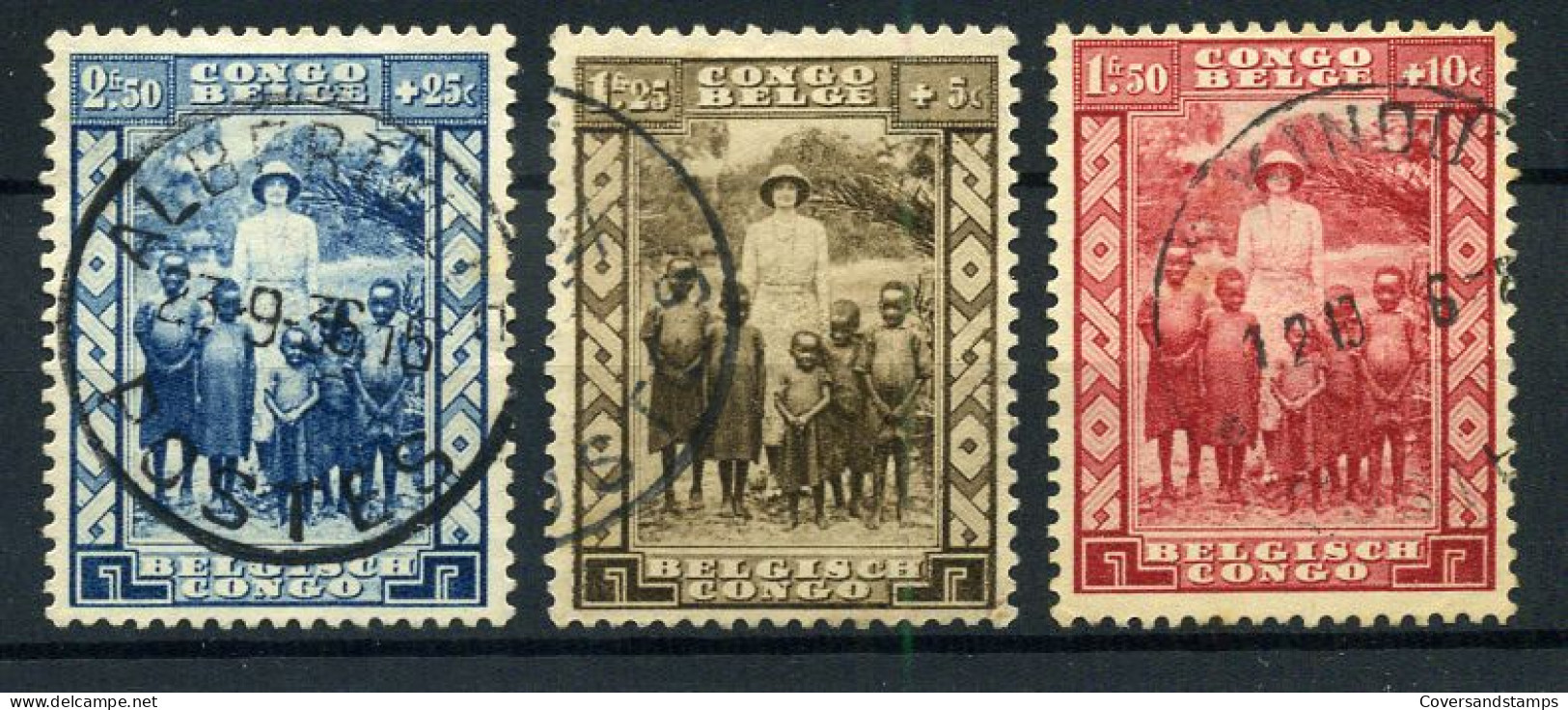 Belgisch Congo Belge -194/96 - Gest/obl/used - Used Stamps