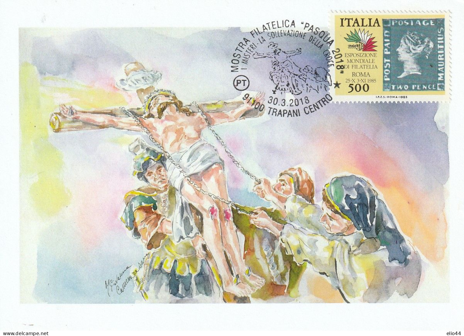 Eventi - Trapani 2018 - Mostra  " Pasqua 2018 " I Misteri La Sollevazione Della Croce - - Demonstrationen