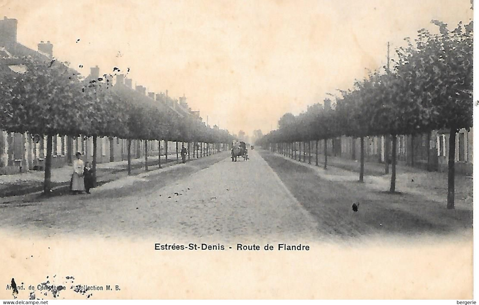 C/255            60    Estrées Saint-denis      -    Route De Flandre    (2) - Estrees Saint Denis