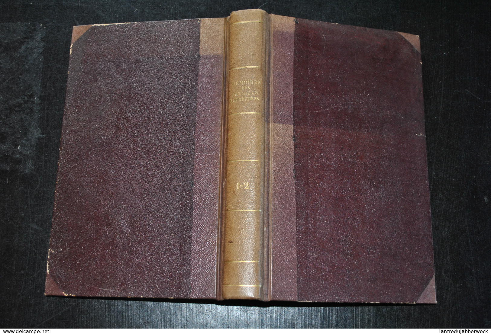 de NENY Mémoires historiques et politiques des Pays-Bas Autrichiens LE FRANCQ 1784 Complet 1 & 2 Ed. revue & augmentée