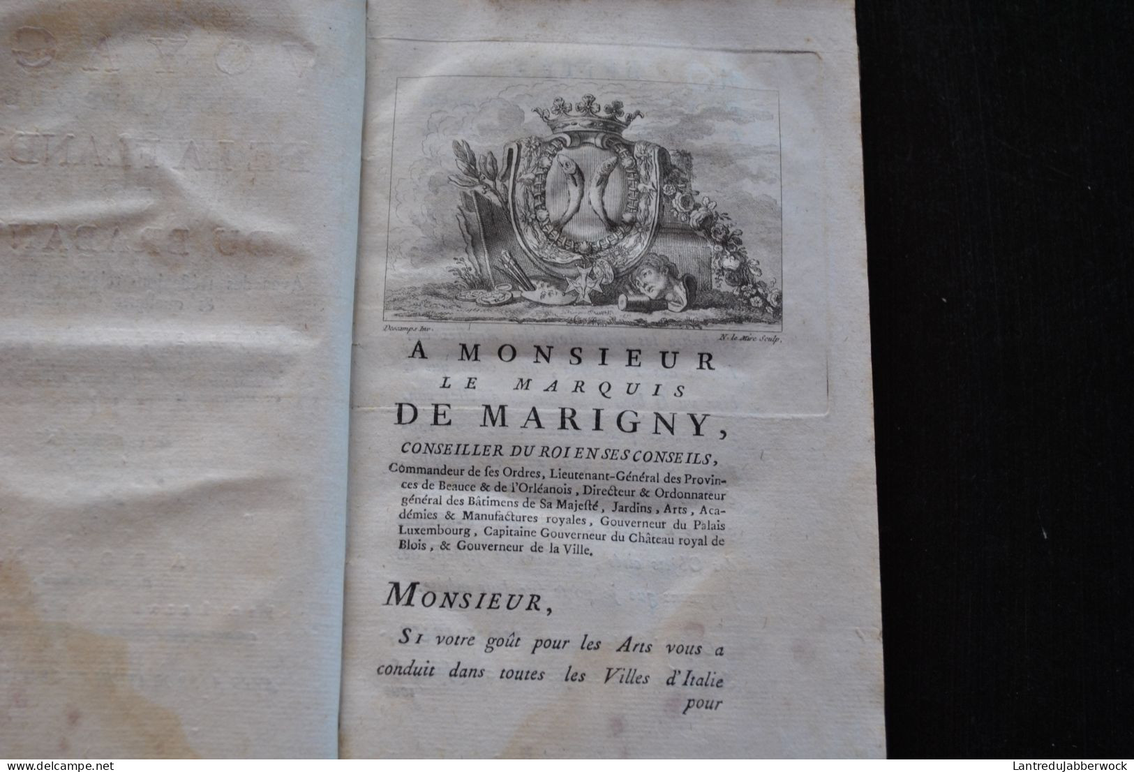 DESCAMPS Vie des Peintres Flamands Allemands et Hollandais + Voyage de la Flandre et du Brabant Complet 5 vol 1753- 1769