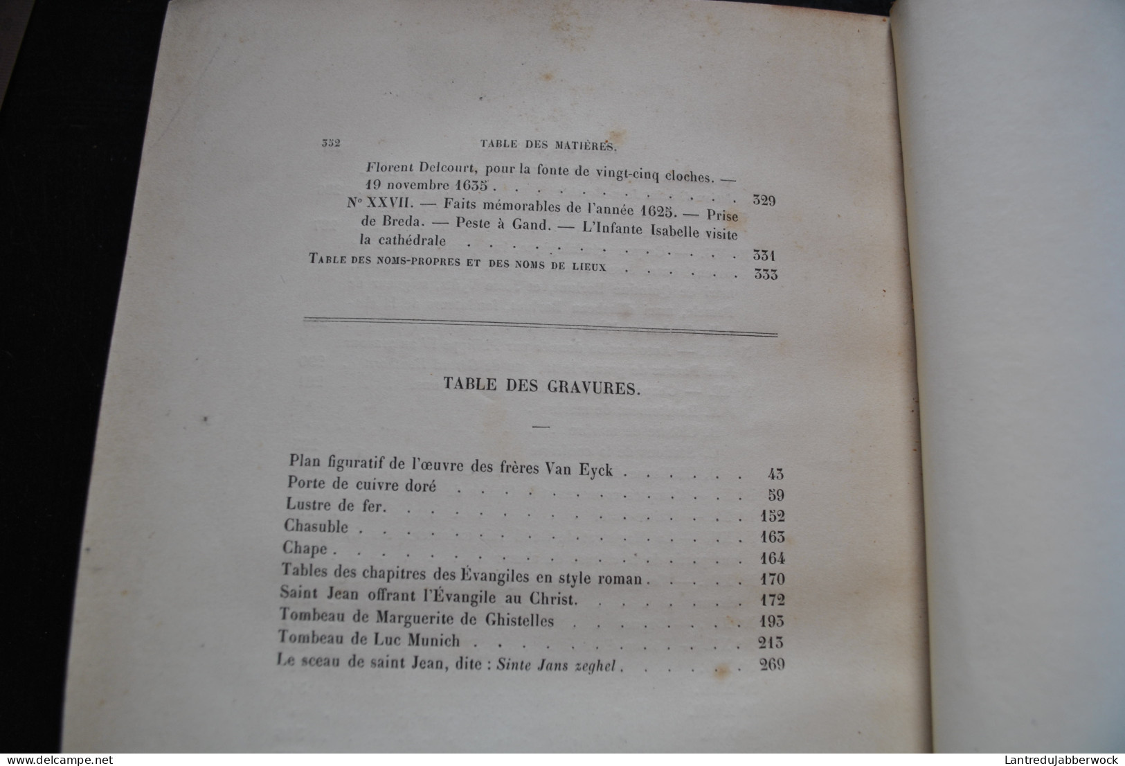 KERVYN DE VOLKAERSBEKE Les églises de Gand Hebbelynck 1857 1858 COMPLET 2 Vol. Eglise cathédrale de Saint-Bavon RARE EO