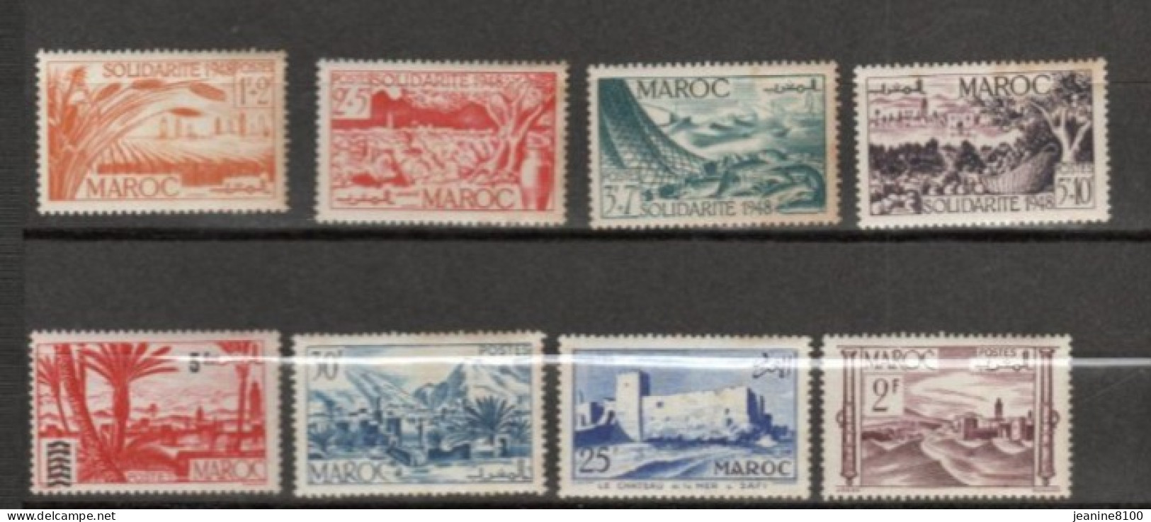Lot de timbres Maroc neufs