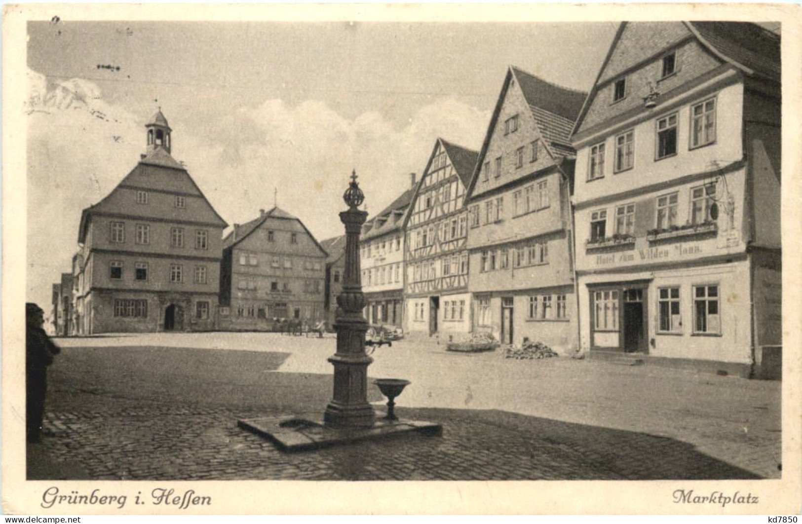 Grünberg In Hessen - Marktplatz - Giessen