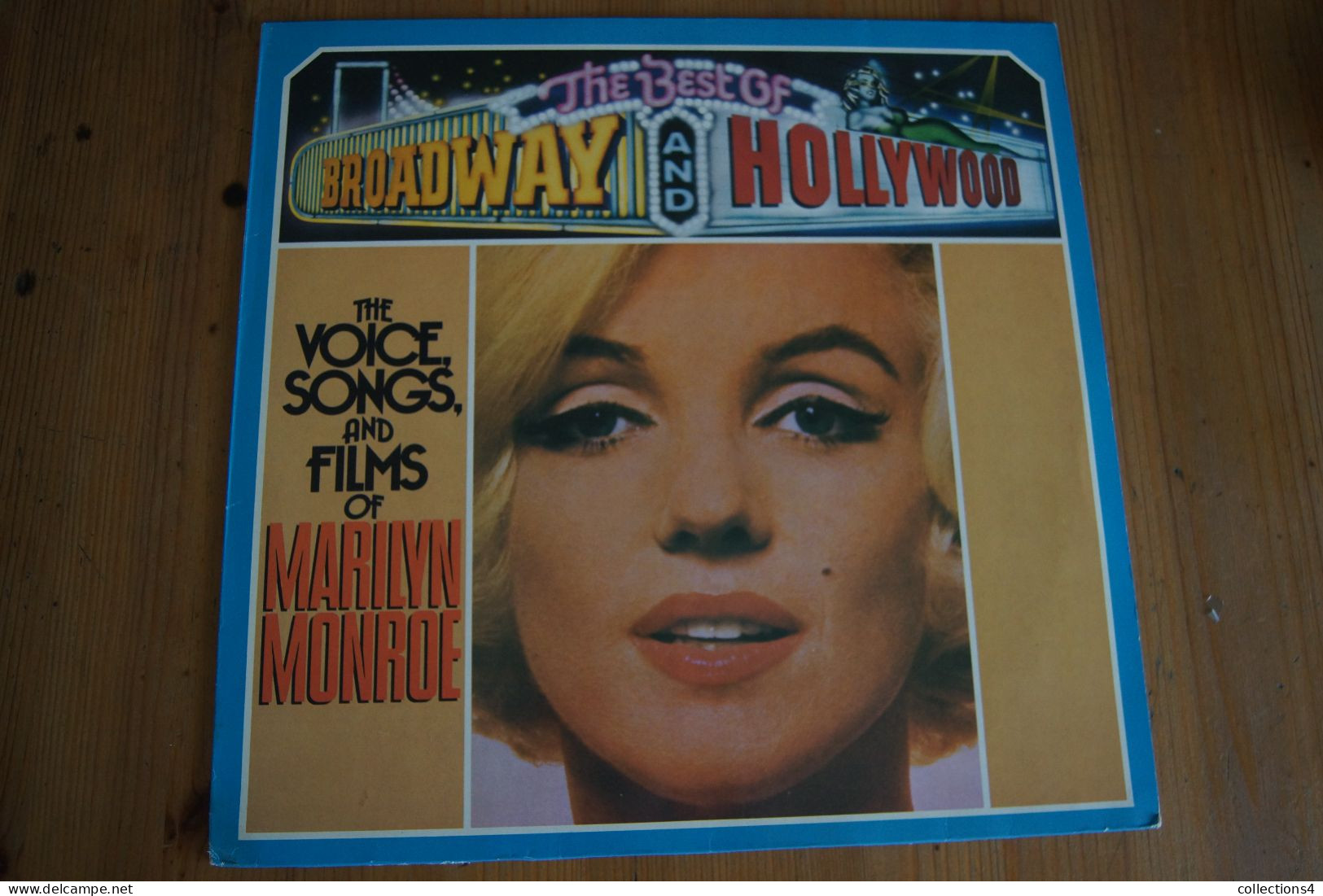 THE VOICE SONGS AND FILMS OF MARILYN MONROE LP ALLEMAND 1984 - Soundtracks, Film Music