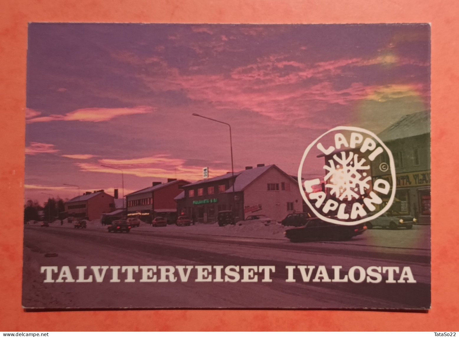 Talviterveiset Ivalostra - Finland : Lappi Lapland - Finlandia