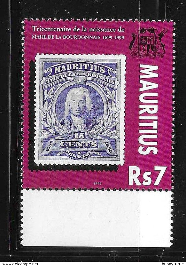Mauritius 1999 Admiral Mahi De La Bourdonnais Stamp MNH - Mauricio (1968-...)