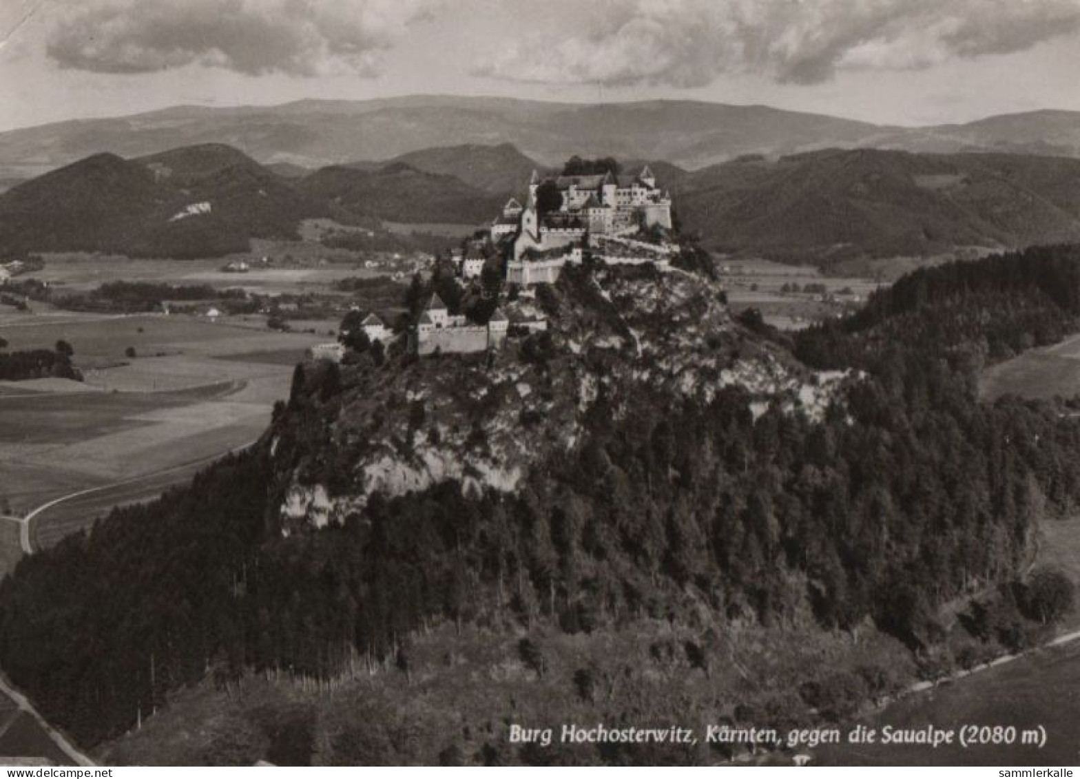 51677 - Österreich - Hochosterwitz - Burg, Gegen Saualpe - 1969 - St. Veit An Der Glan