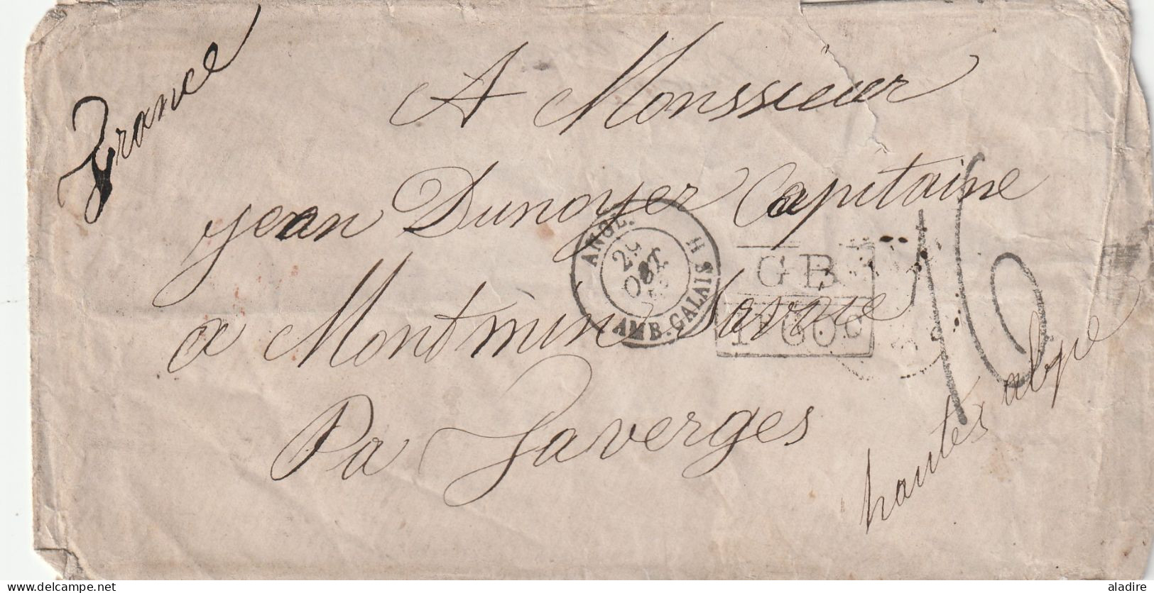 HAITI - 2 Lettres Maritimes Par Voie Anglaise (1861 Et 1863) Et Deux Lettres Par Avion Vers Les USA (1930 Et 1934) - Haïti