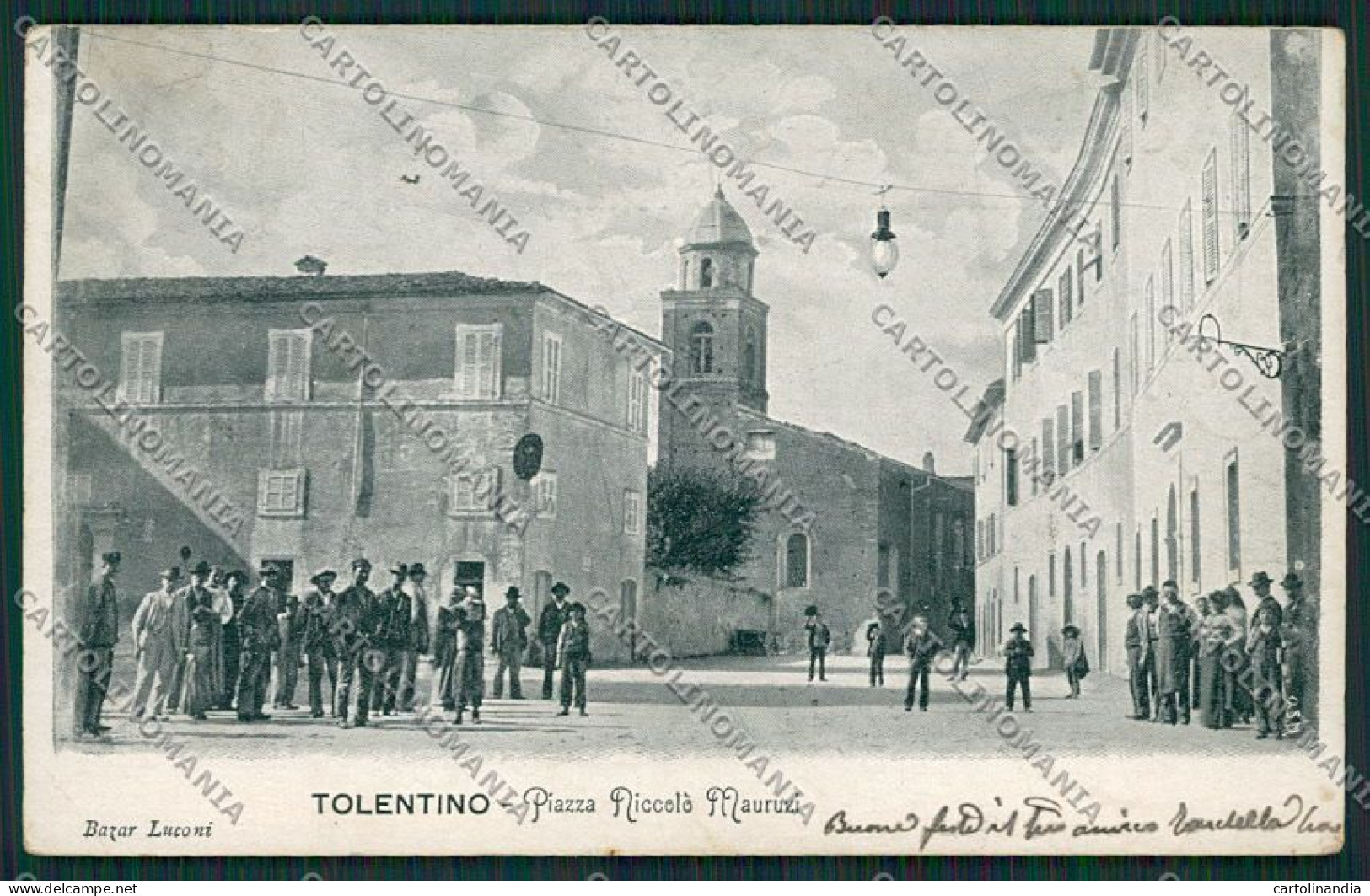 Macerata Tolentino PIEGHINA Cartolina EE6206 - Macerata