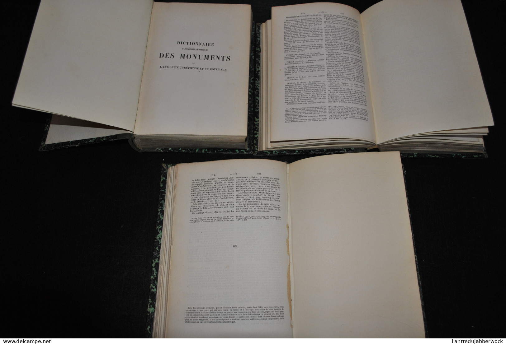 GUENEBAULT Dictionnaire Iconographique Des Monuments De L'Antiquité Chrétienne Et Du Moyen-Âge 1843 LELEUX - 1801-1900