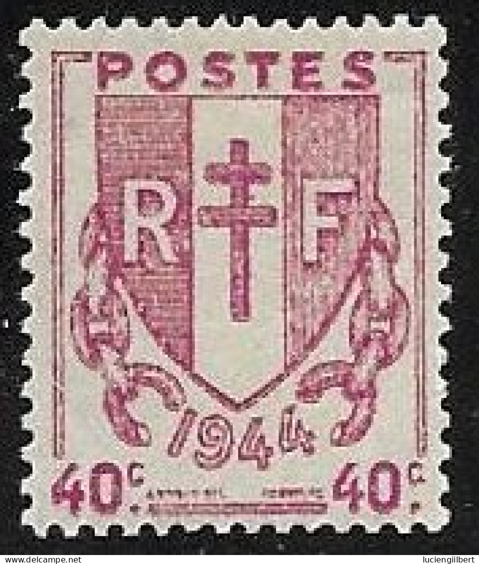 TIMBRE N° 672 -     CHAINES BRISEES        -  NEUF  - 1945  / 1947 - Unused Stamps