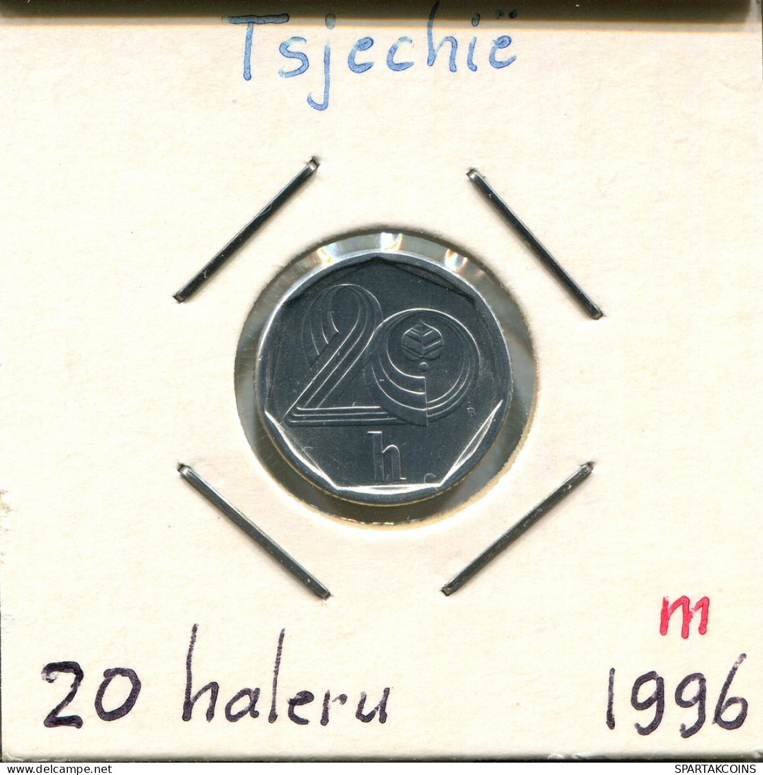 20 HELLER 1996 TCH CZECH REPUBLIC Pièce #AP719.2.F.A - República Checa