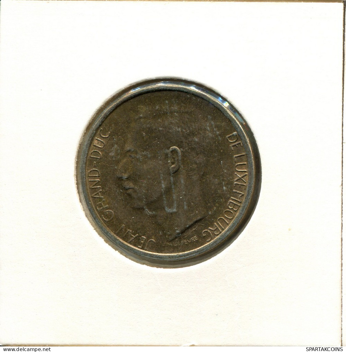 20 FRANCS 1983 LUXEMBOURG Pièce #BA051.F.A - Luxemburg