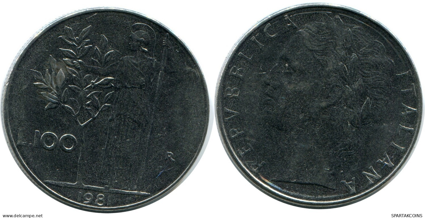 100 LIRE 1971 ITALIA ITALY Moneda #AZ402.E.A - 100 Liras