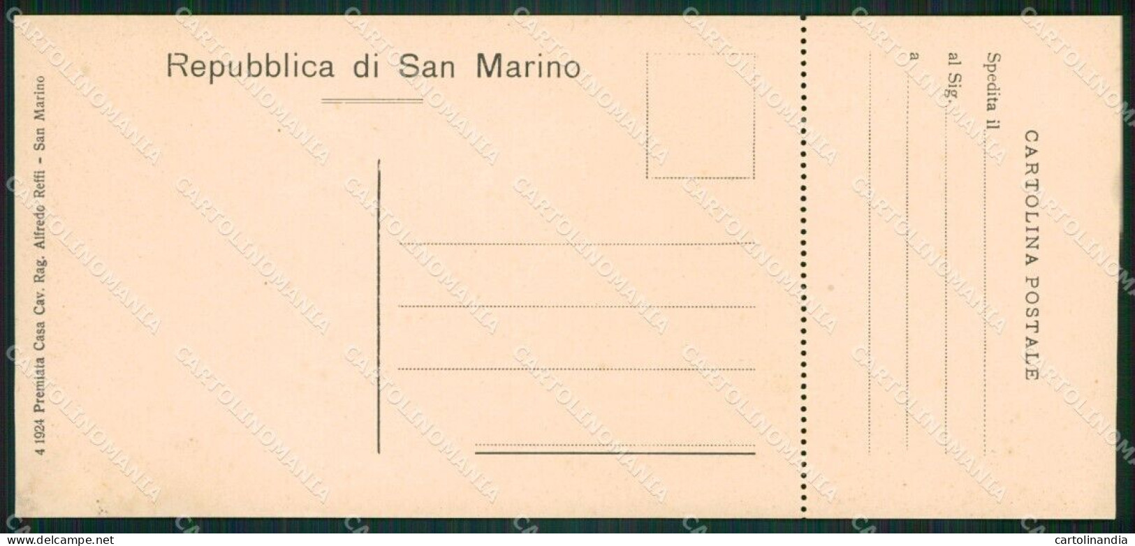 San Marino Mini Cartolina E Cartolina MQ5726 - San Marino