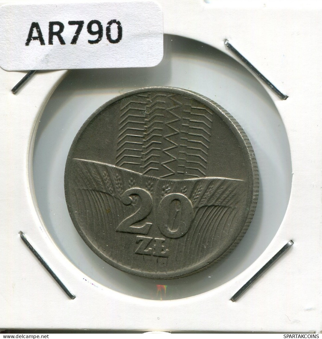 20 ZLOTE 1976 POLONIA POLAND Moneda #AR790.E.A - Polonia