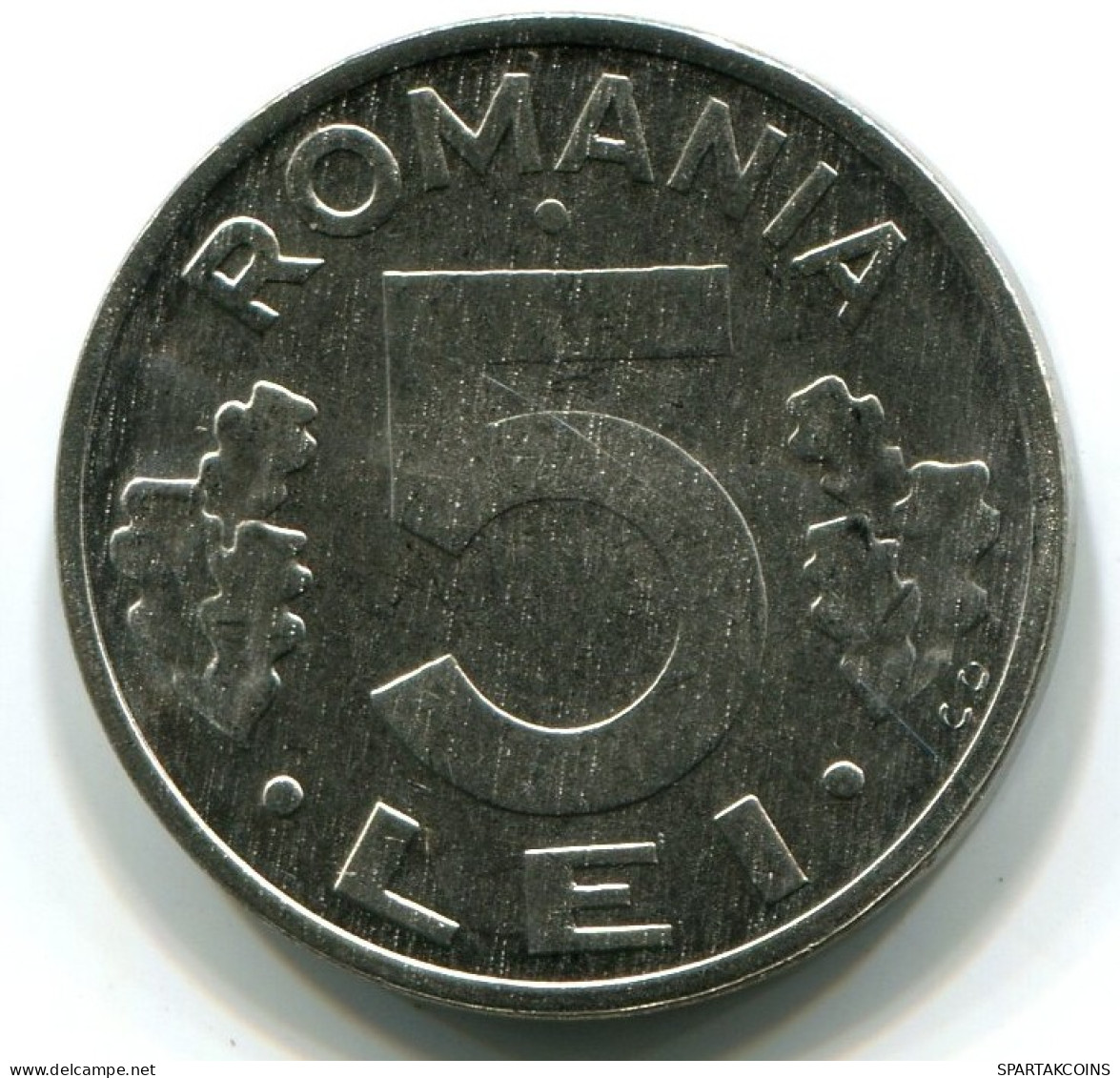 5 LEI 1992 RUMÄNIEN ROMANIA UNC Münze EAGLE COAT OF ARMS #W11207.D.A - Rumania